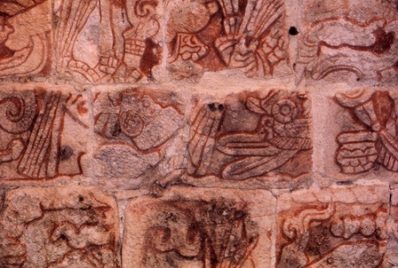 Красный храм, красный дом (Каса колорада- Casa Colorada) (Чичен-Ица)